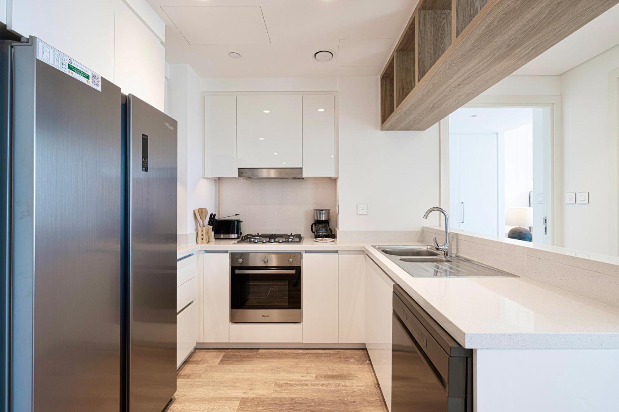 Apartment Full Burj Khalifa And Fountain View In Modern Furniture - Emaar